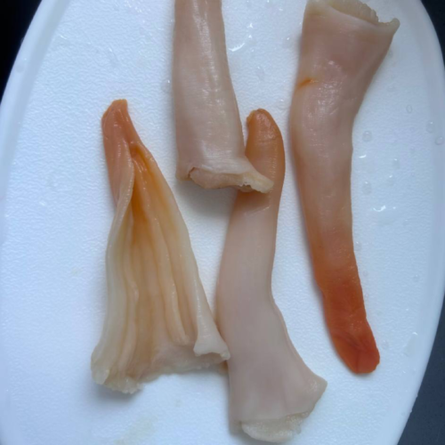 Click to view full screen Sashimi-grade geoduck photo review